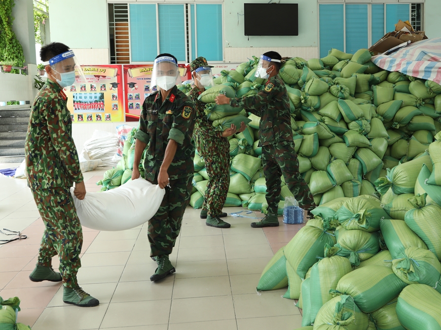 Nhiều hoạt động hỗ trợ phòng, chống dịch tại các đơn vị, địa phương